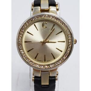 Charming Charlie women's watch. Gold iridescent face 1387, Working watch